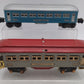 Lionel Vintage O Prewar Pullman & Observation Passenger Cars #2640 & #601 [2] EX
