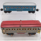 Lionel Vintage O Prewar Pullman & Observation Passenger Cars #2640 & #601 [2] EX