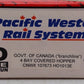 InterMountain 1013E HO Government of Canada 4-Bay Covered Hopper #107673 VG/Box