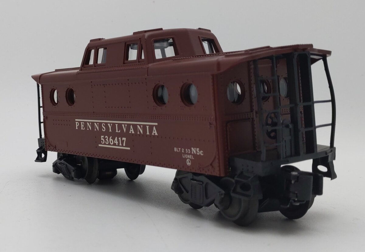 Lionel 6417 O Pennsylvania N5C Caboose w/o "NYC Zone"  #536417 - RARE EX/Box