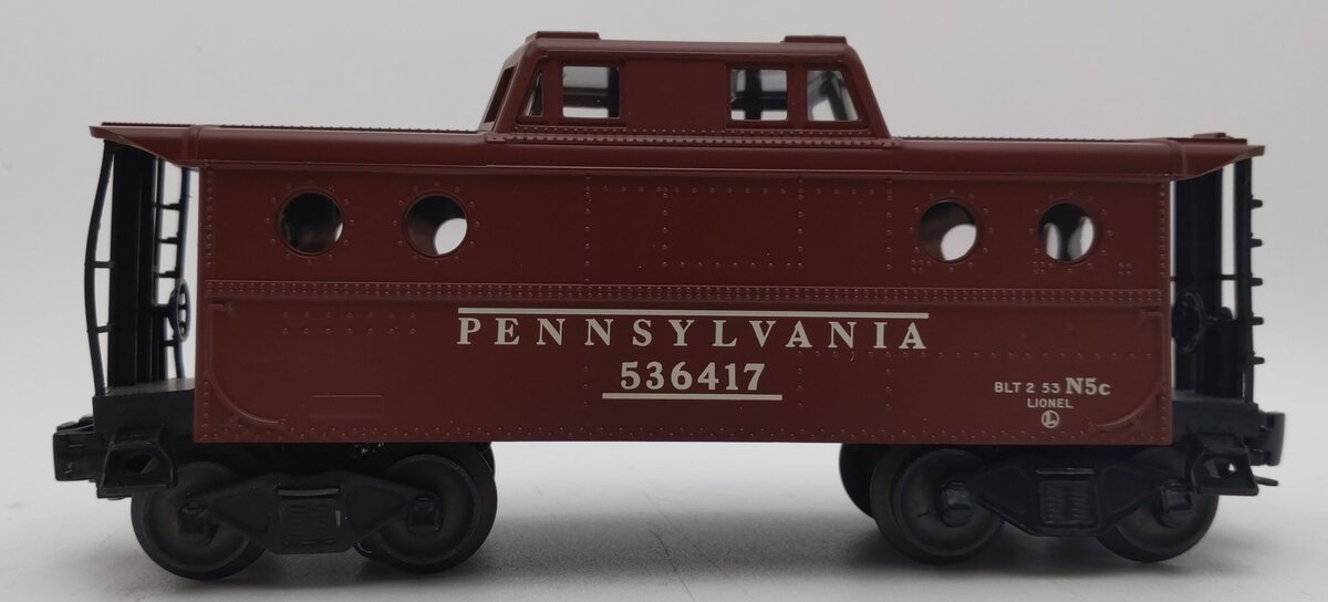 Lionel 6417 O Pennsylvania N5C Caboose w/o "NYC Zone"  #536417 - RARE EX/Box