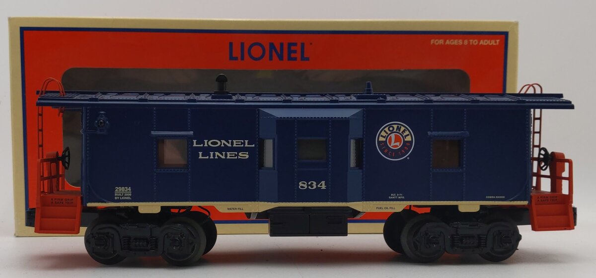 Lionel 6-29834 Lionel Lines TrainSounds Caboose #834 LN/Box