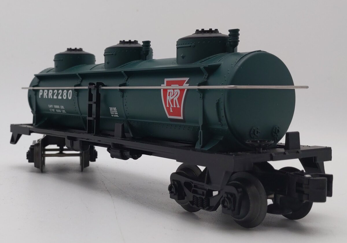 Lionel 6-26195 O Gauge Pennsylvania Triple Dome Tank Car #2280 LN/Box