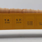 Lionel 3562-50 O Yellow AT&SF Operating Barrel Car EX/Box