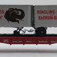 Lionel 6-21471 Ringling Bros Flatcar w/2 Trailer EX/Box