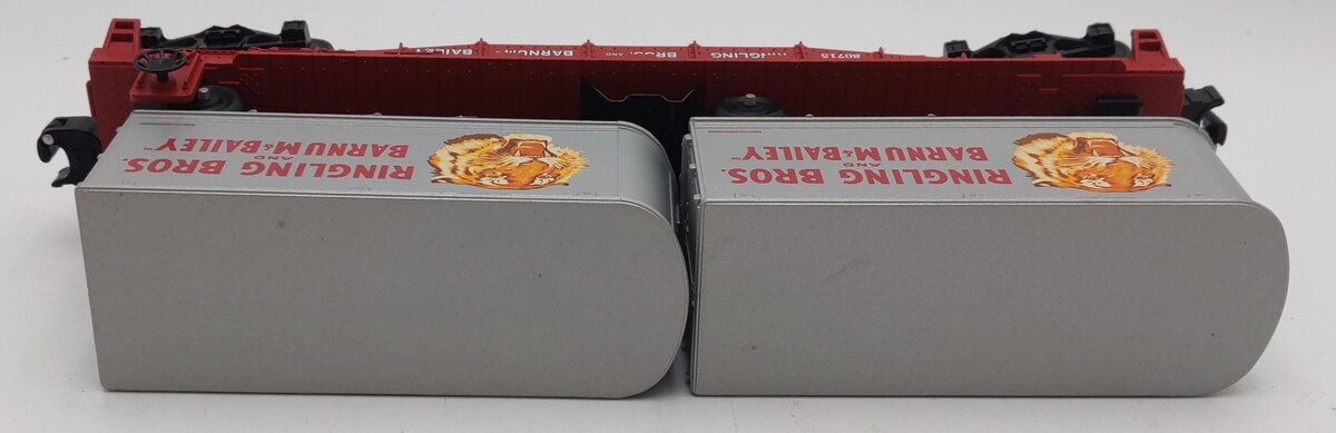 Lionel 6-21471 Ringling Bros Flatcar w/2 Trailer EX/Box