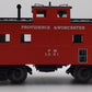 MTH 30-77278 O Providence & Worcester Steel Center-Cupola Caboose #3001         LN/Box