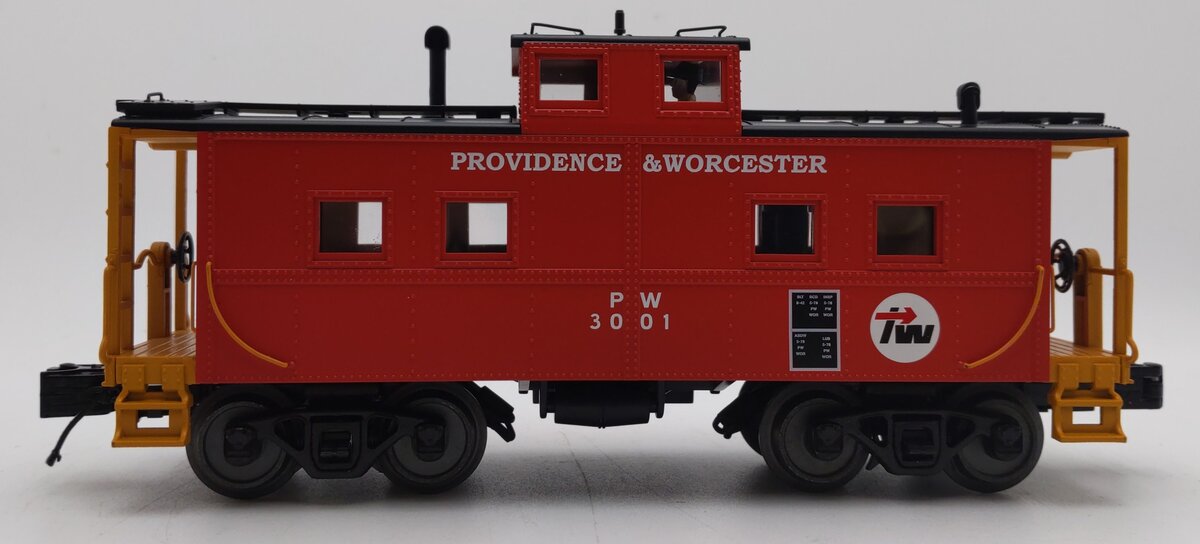 MTH 30-77278 O Providence & Worcester Steel Center-Cupola Caboose #3001         LN/Box
