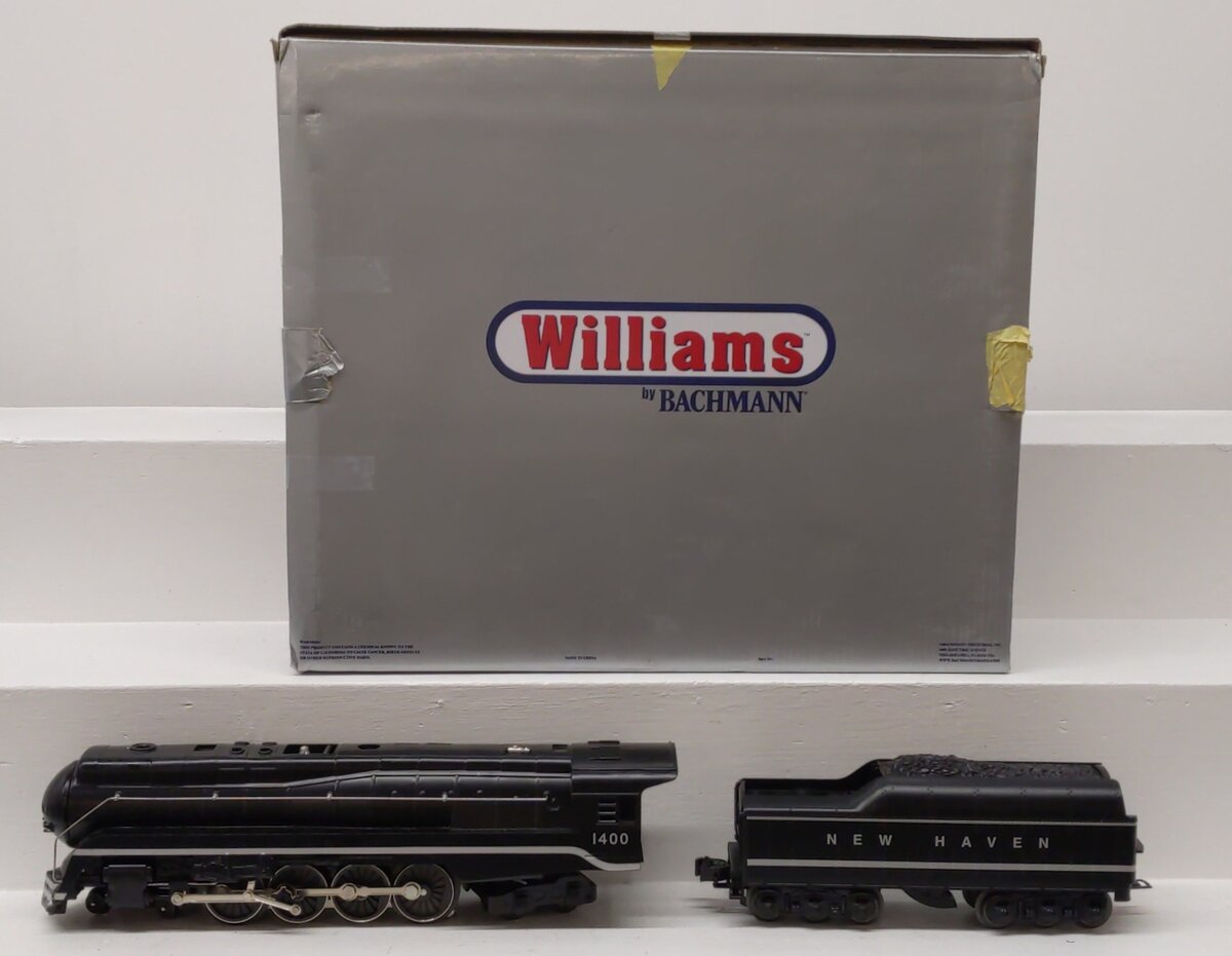 Williams 40304 New Haven 4-8-4 J-Class Steam Locomotive #1400 EX/Box