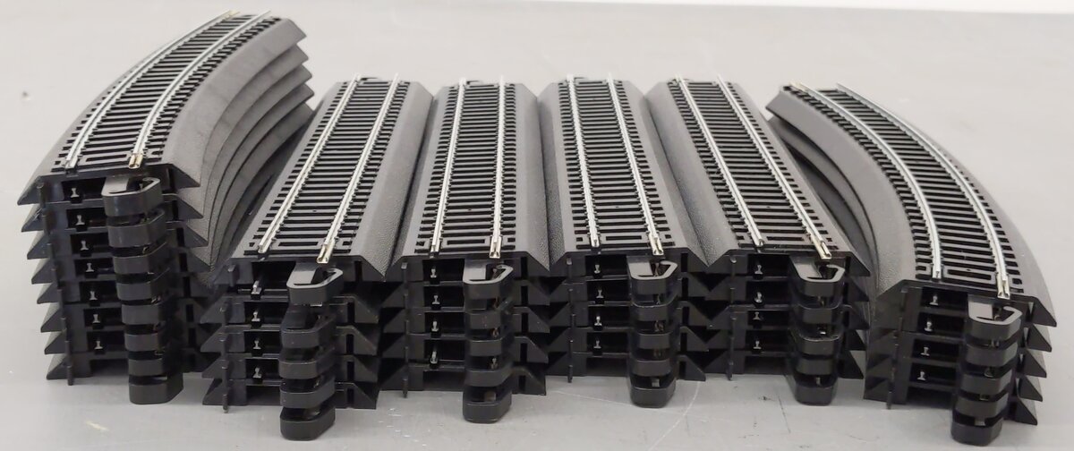 Bachmann HO Scale Curved & Straight Track Sections 44411, 44401, 44403 [33] VG