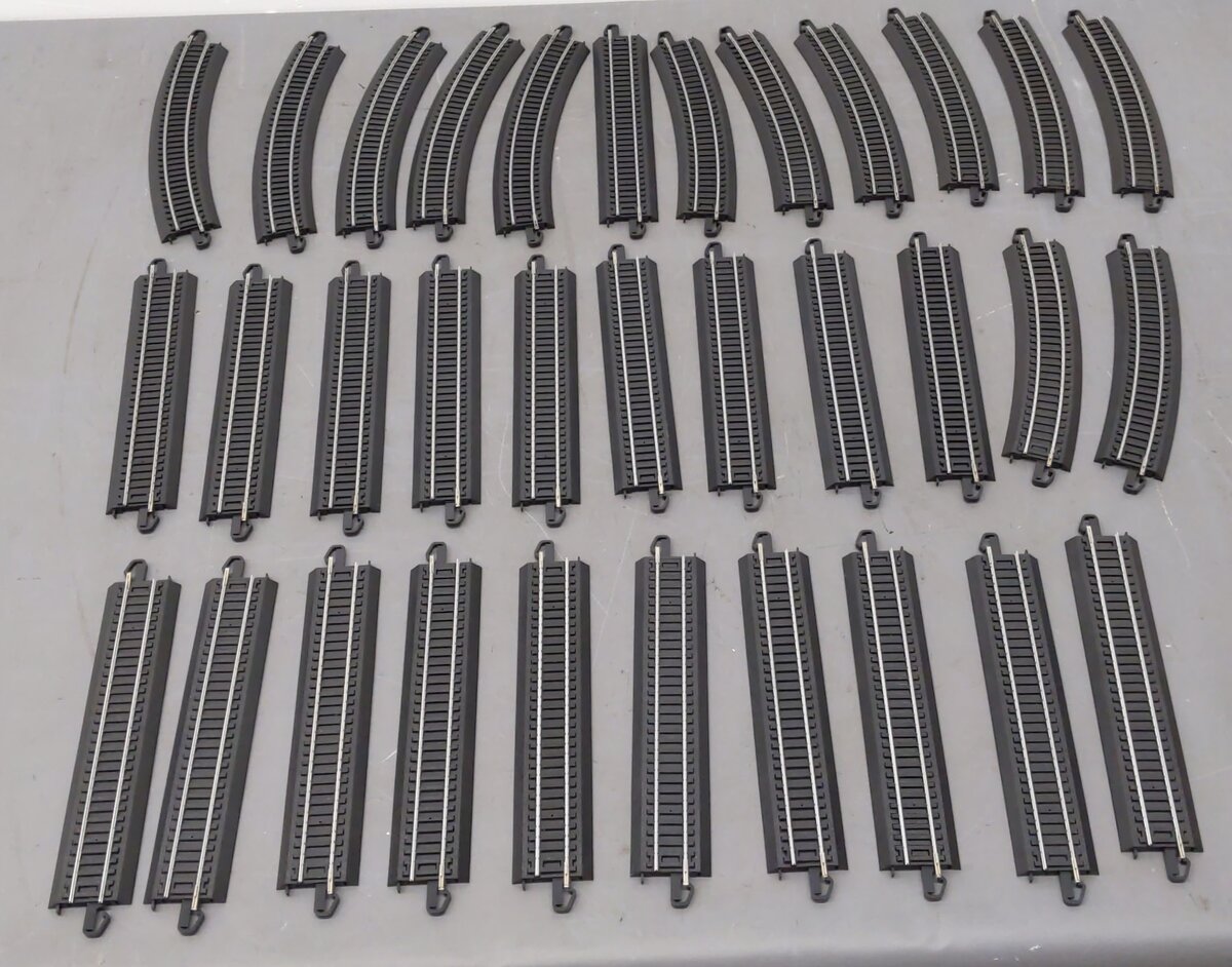 Bachmann HO Scale Curved & Straight Track Sections 44411, 44401, 44403 [33] VG