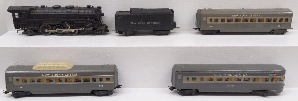 Marx 35150 Vintage O NYC Steam Passenger Train Set VG/Box