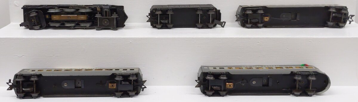 Marx 35150 Vintage O NYC Steam Passenger Train Set VG/Box