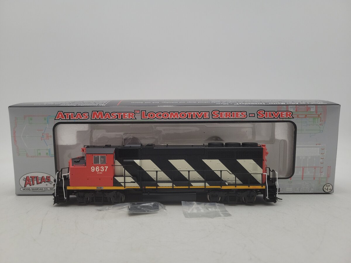 Atlas 10000713 HO Scale Canadian National GP40-2(W) Diesel Locomotive #9637 EX/Box