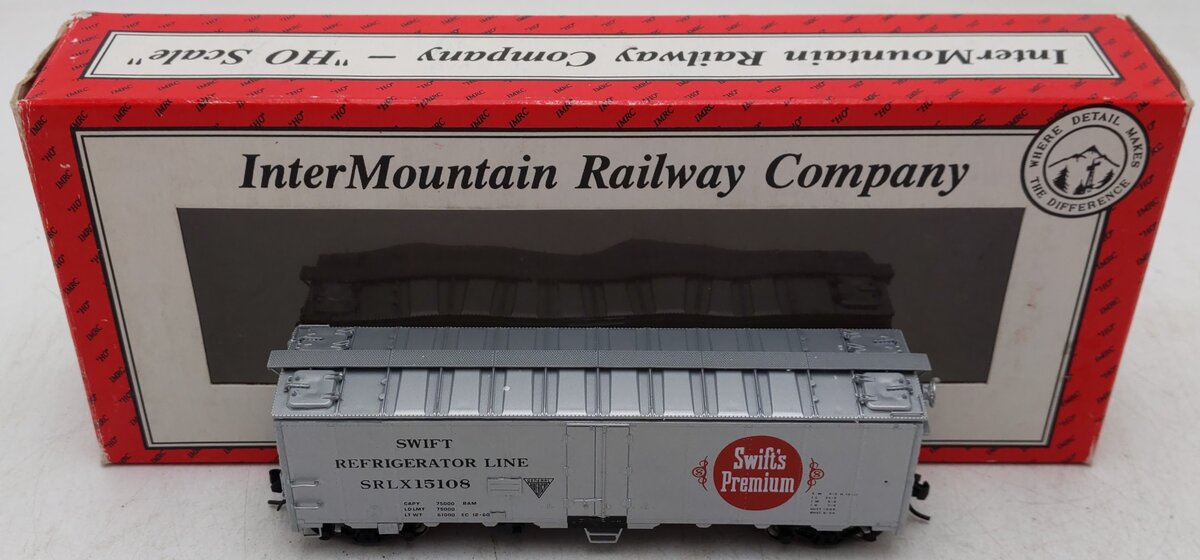 InterMountain 45527-03 HO Scale Northern Pacific Reefer Car #15108 EX/Box