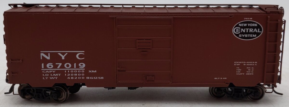 InterMountain 45484-02 HO New York Central 40' PS-1 Boxcar #167019 EX/Box