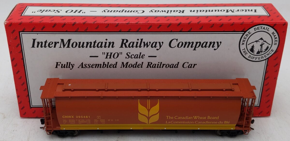 InterMountain 45116-24 HO Canadian Wheat Board Cylin. Covered Hopper #395461 EX/Box