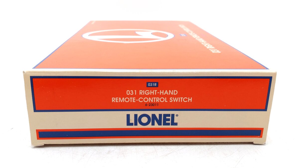 Lionel 6-23011 O O31 Right Hand Remote Control Switch Turnout EX/Box