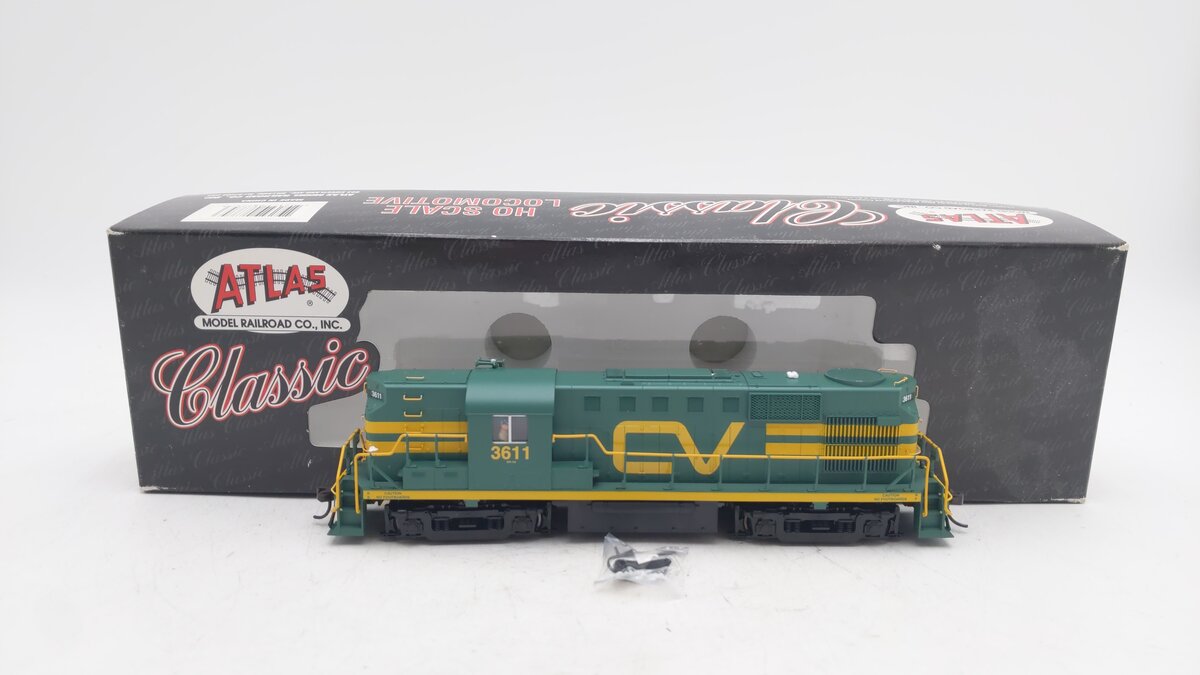 Atlas 8774 HO Scale Central Vermont ALCO RS-11 Diesel Engine #3611 EX/Box