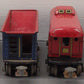 Marx Prewar O Gauge Tin Plate Freight Cars #554,552G,556,553 [4] VG