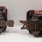 Marx Prewar O Gauge Tin Plate Freight Cars #554,552G,556,553 [4] VG