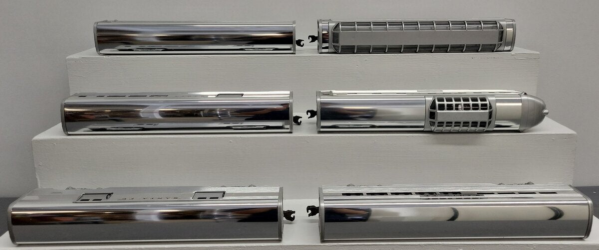 Lionel 6-19109 O Gauge Santa Fe Aluminum Passenger Set (Set of 6) EX/Box