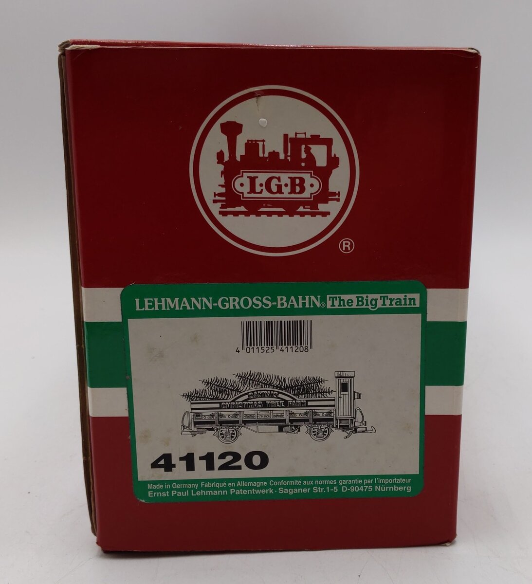 LGB 41120 G Scale Christmas Tree Farm Gondola EX/Box