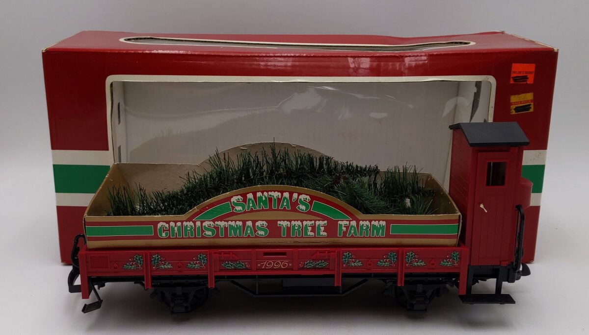 LGB 41120 G Scale Christmas Tree Farm Gondola EX/Box