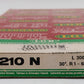 LGB 1210N G Left Hand Manual Switch Turnout EX/Box