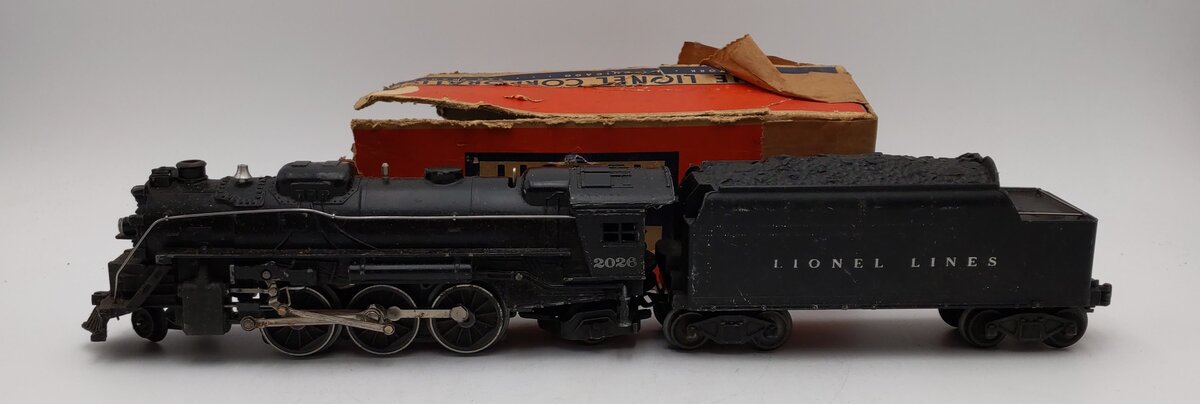 Lionel 2026 Vintage O 2-6-4 Diecast Steam Locomotive w/ 6466W Tender