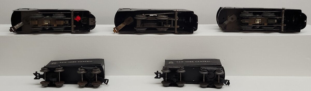 Marx Prewar O Gauge Steam/Windup Locomotives & Tenders [5] VG