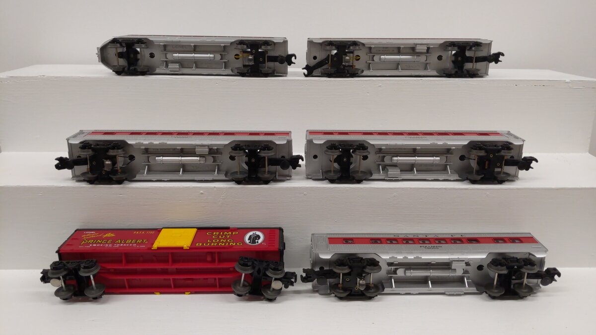 Lionel O Gauge Assorted Passenger & Freight Cars [6] EX/Box
