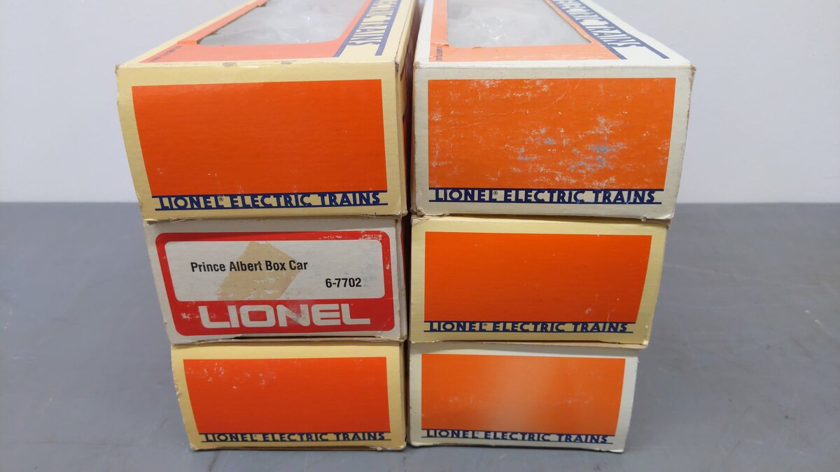 Lionel O Gauge Assorted Passenger & Freight Cars [6] EX/Box