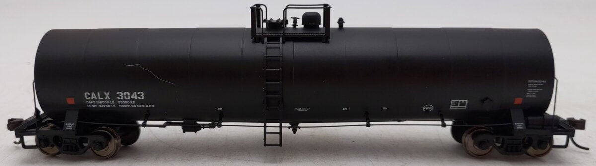 Atlas 1627-2 HO Scale California Rail Car ACF 23,500 Gallon Tank Car #CALX 3043 EX/Box