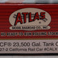 Atlas 1627-2 HO Scale California Rail Car ACF 23,500 Gallon Tank Car #CALX 3043 EX/Box