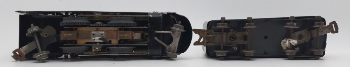 Marx 397 Vintage O Gauge Canadian Pacific Steam Locomotive and Tender #3000 VG