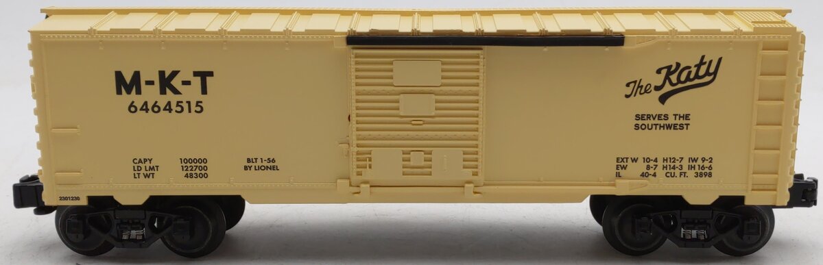 Lionel 6-29236 O Scale M-K-T The Katy Boxcar #6464515 LN