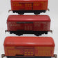 Marx 547 & USM 1935 Vintage O Gauge Lithographed Baggage Cars [3] VG