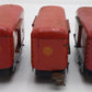 Marx 547 & USM 1935 Vintage O Gauge Lithographed Baggage Cars [3] VG