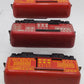 Marx 547 & USM 1935 Vintage O Gauge Lithographed Baggage Cars [3] VG