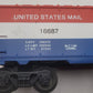 Lionel 6-16687 O Gauge US Mail Operating Post Office Car EX