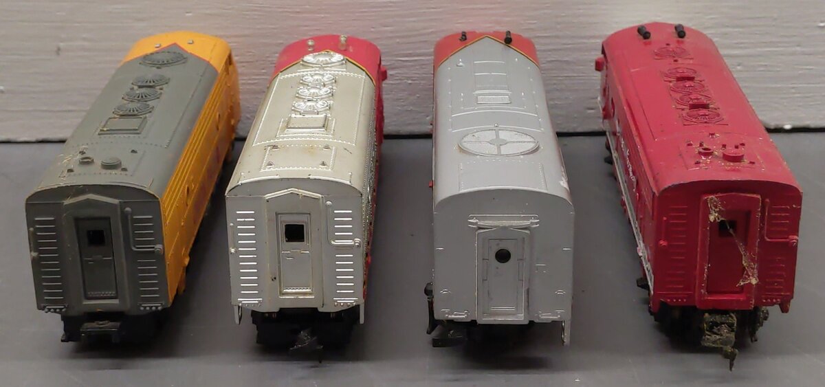Model Power/Life Like/Other HO Scale Diesel locomotives #1982,307,1206,1032 [4] VG