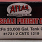 Atlas 1731-2 HO Scale CNTX ACF 33,000 Gallon Tank Car #1219 EX/Box