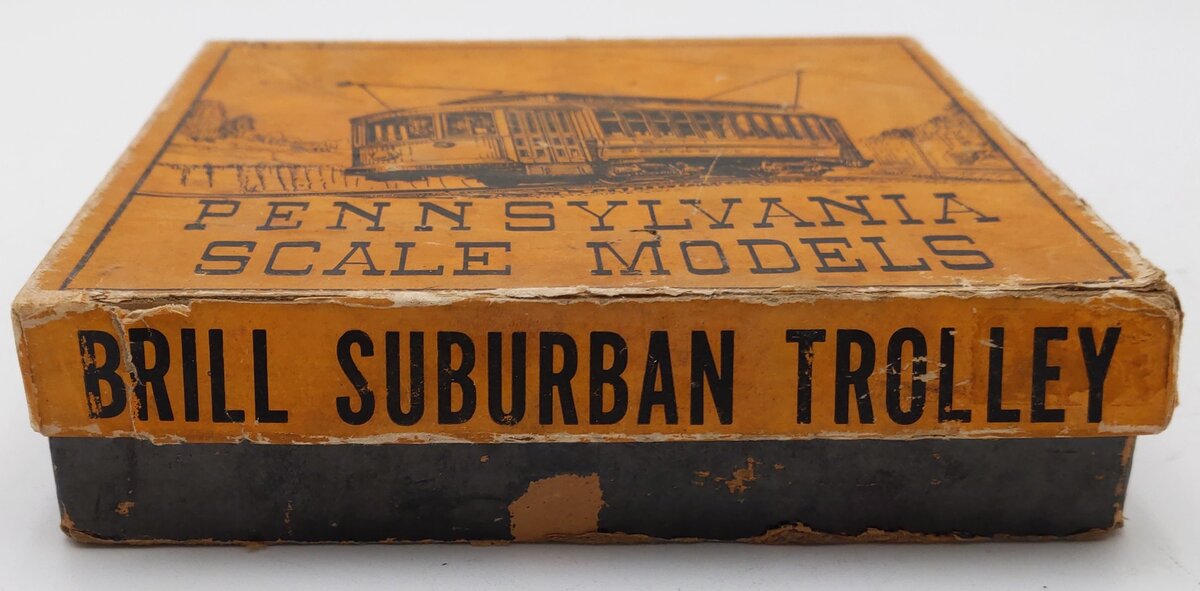 Pennsylvania Scale Models HO Scale Brill Suburban Trolley - Custom/Box