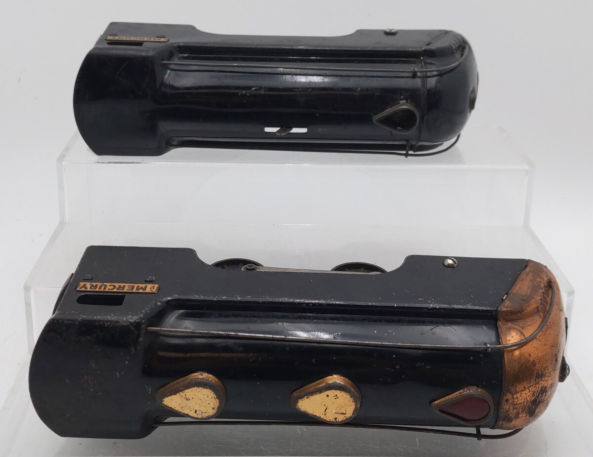Marx Vintage O Gauge NYC "The Mercury" Wind Up And Steam Locomotives [2] VG