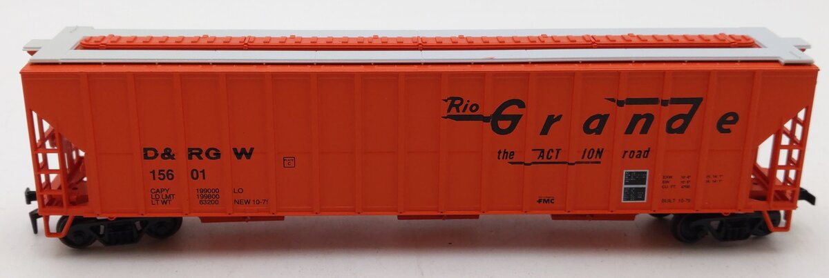 Roundhouse 35201 HO Scale D&RGW FMC Covered Grain Hopper #15601 LN/Box