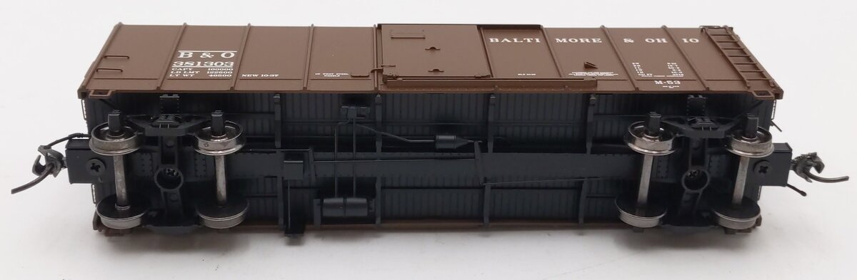 Fox Valley Models 30303 HO Scale Balimore & Ohio Wagontop Box Car #381303 EX/Box