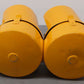 Cast Iron Yellow Traffic Light w/Lights VG