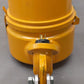 Cast Iron Yellow Traffic Light w/Lights VG