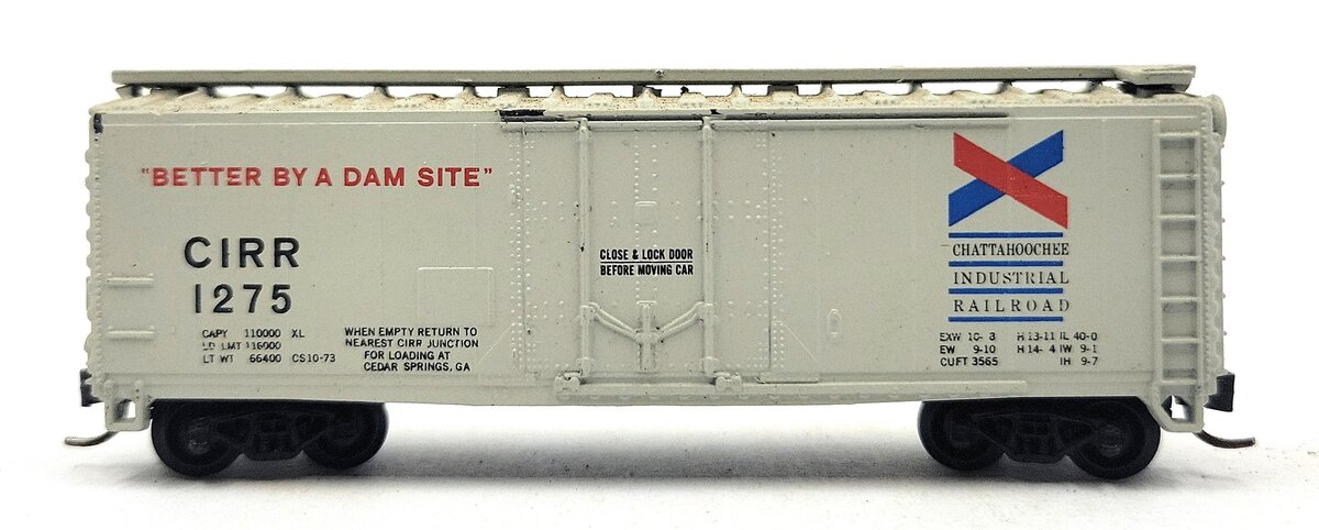 Atlas 3312 N Scale Chattahoochee Industrial 40' Steel Plug Door #1275 EX/Box